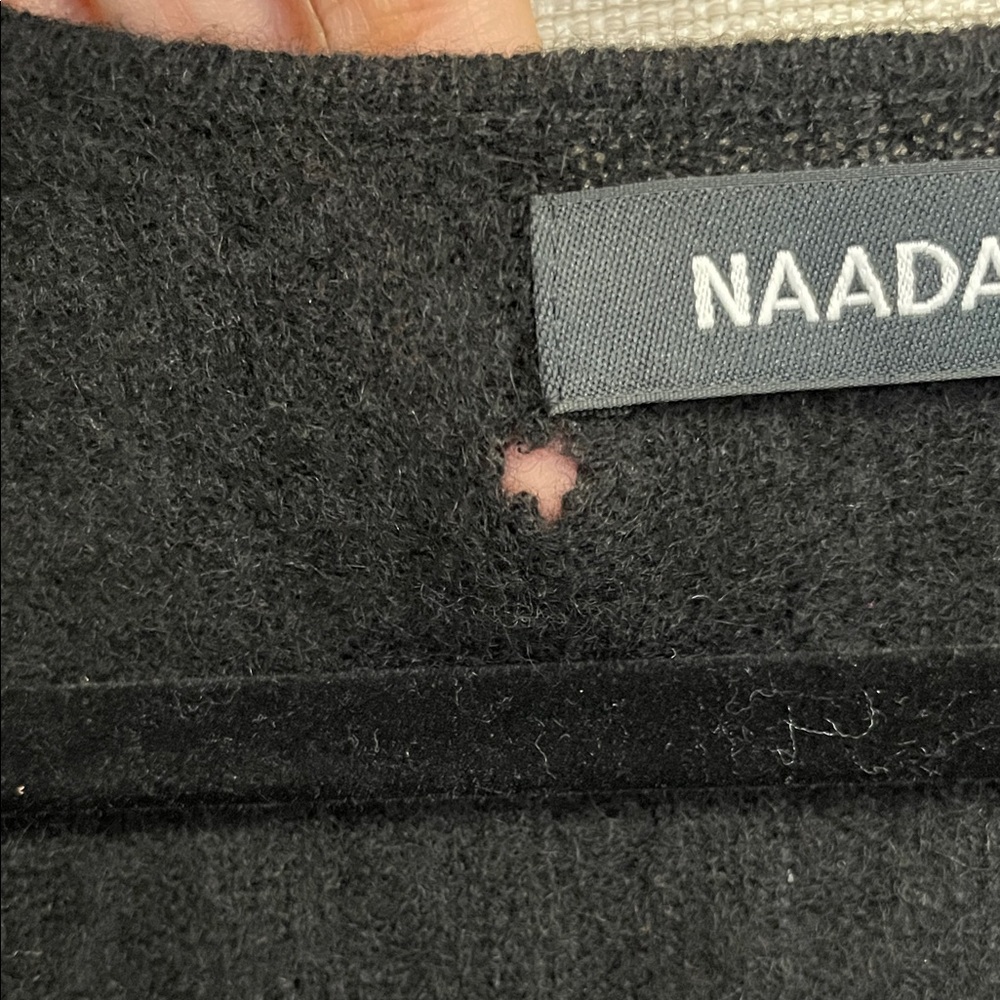 NAADAM Black Long Sleeve Top - Picture 4 of 6